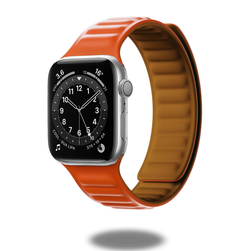 Premium Silicone Magnetic Link Loop - Secure & Adjustable Strap for Smartphones, Tablets, and Wearables - Perfect for Gym, Travel, and Everyday Use