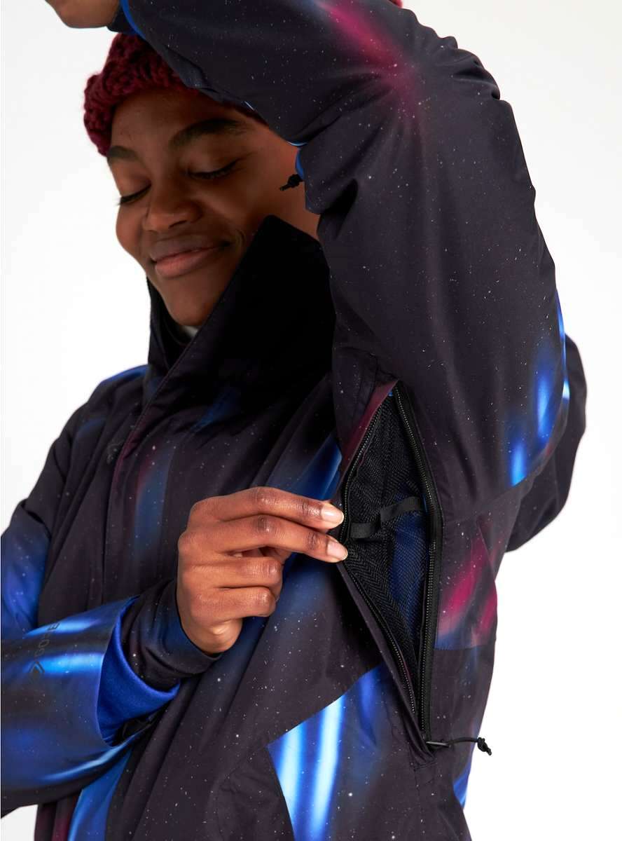 Burton Women's Gore-Tex Powline Insulated Jacket - Waterproof & Warm Winter Snow Jacket for Skiing, Snowboarding & Outdoor Adventures (2021-2022)