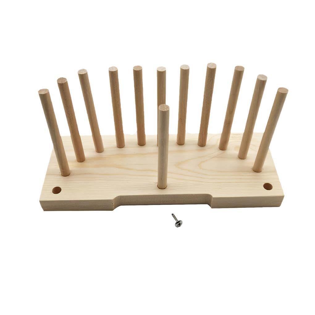IEEDFJKK Double-Sided Wooden Bow Maker Tool - DIY Ribbon Wrapping & Decoration Assistant for Gift Wrapping, Crafts, Wedding, Christmas & Party Decorations