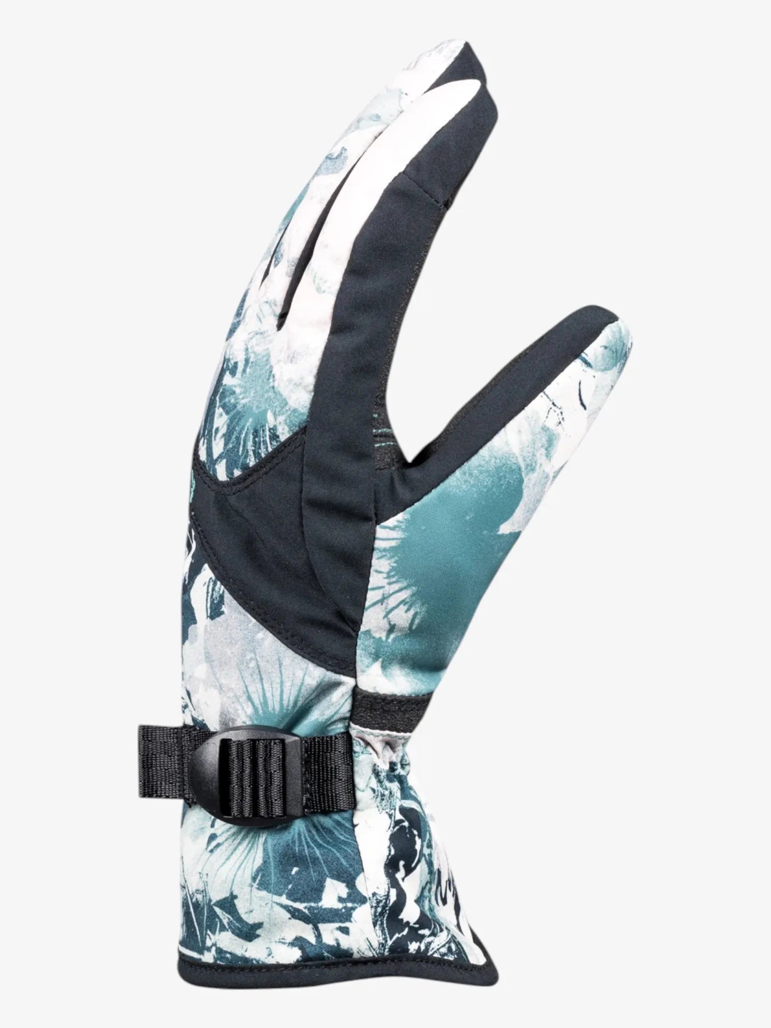 Roxy Snow Jetty Camouflage Green Gloves - Waterproof & Warm Winter Gloves for Skiing, Snowboarding & Outdoor Activities