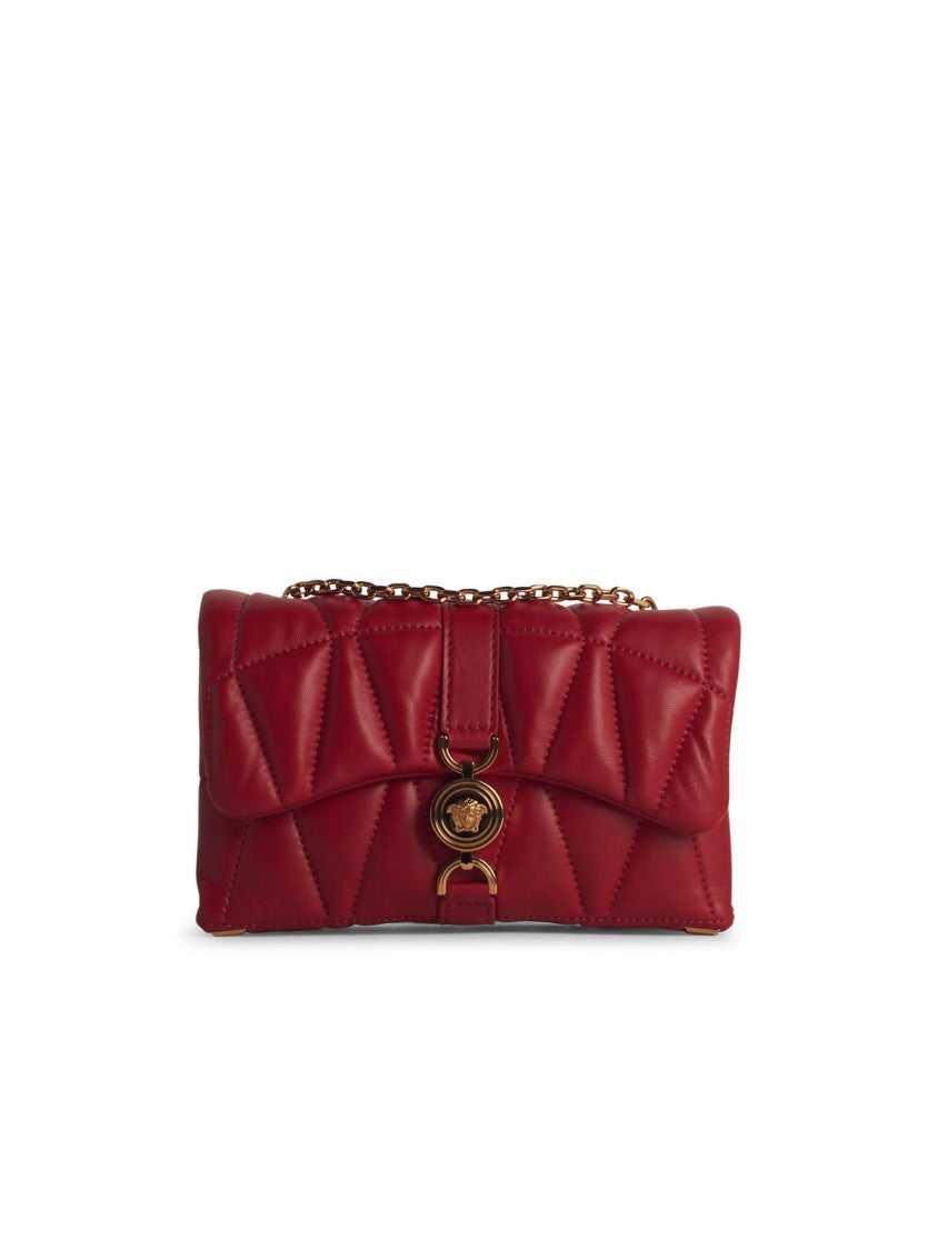 Cleio Small Red Leather Crossbody Bag for Women - Stylish & Compact Purse for Everyday Use, Travel, and Date Nights