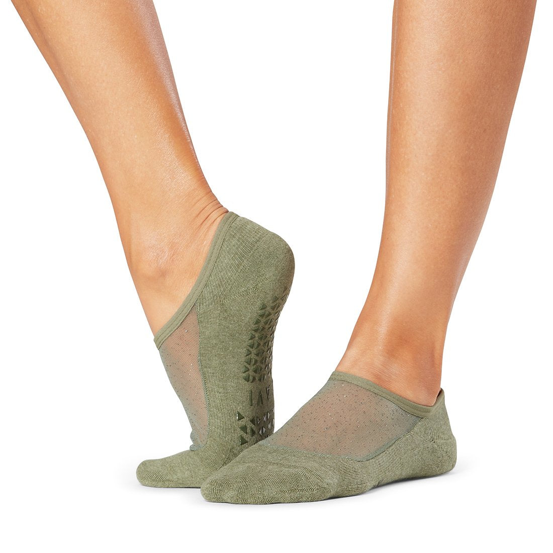 Tavi Noir Maddie Grip Socks - Non-Slip Yoga Socks for Women, Pilates, Barre & Workout - Breathable Cotton Blend with Arch Support & Toe Grip