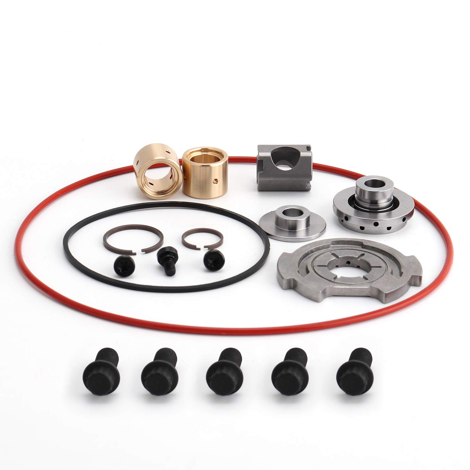PSR 05-07 6.0 Billet Turbo Wheel Upgrade Kit with Unison Rebuild & Turbine Wheel - High Performance Diesel Engine Parts for Ford Powerstroke 6.0L (2005-2007) - Perfect for Turbocharger Repair & Performance Enhancement