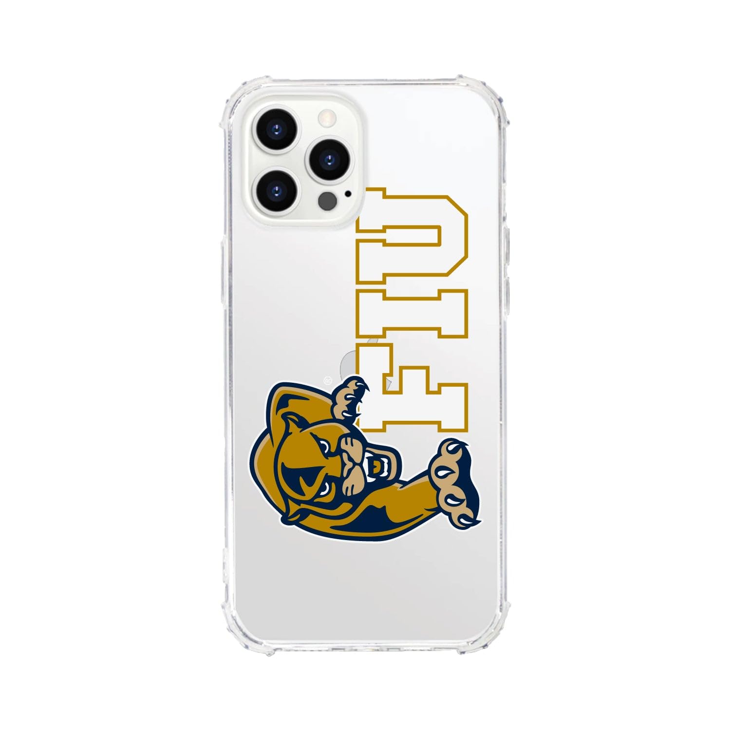 **OTM Essentials Rugged Phone Case for iPhone 13 Pro - Shockproof & Durable Protection - Classic White Design - Perfect for Florida International University Students & Outdoor Enthusiasts**