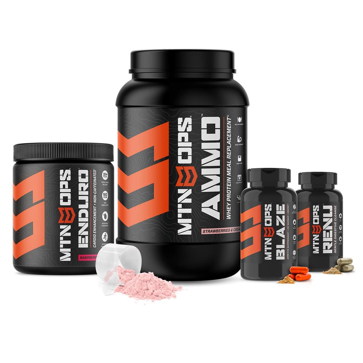 MTN OPS Combo Systems - Weight Loss System #3 for Effective Fat Burning & Metabolism Boost | Perfect for Fitness Enthusiasts & Weight Management Goals