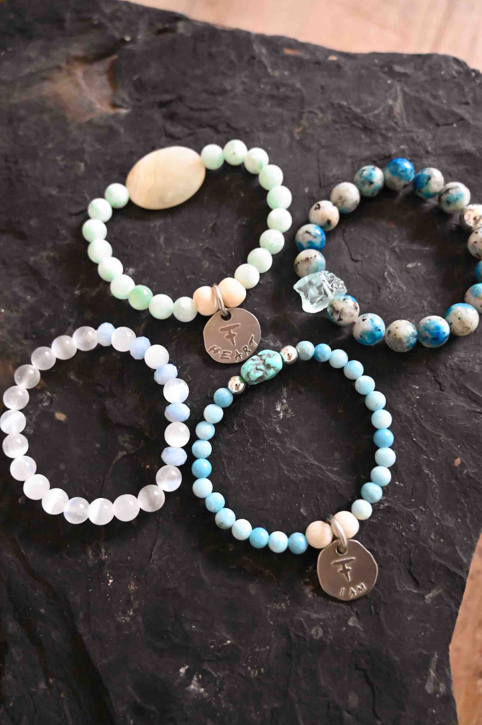 Natural Selenite Healing Bracelet for Women - Angel Protection Crystal Jewelry for Stress Relief & Positive Energy - Perfect for Meditation, Yoga & Spiritual Gifts