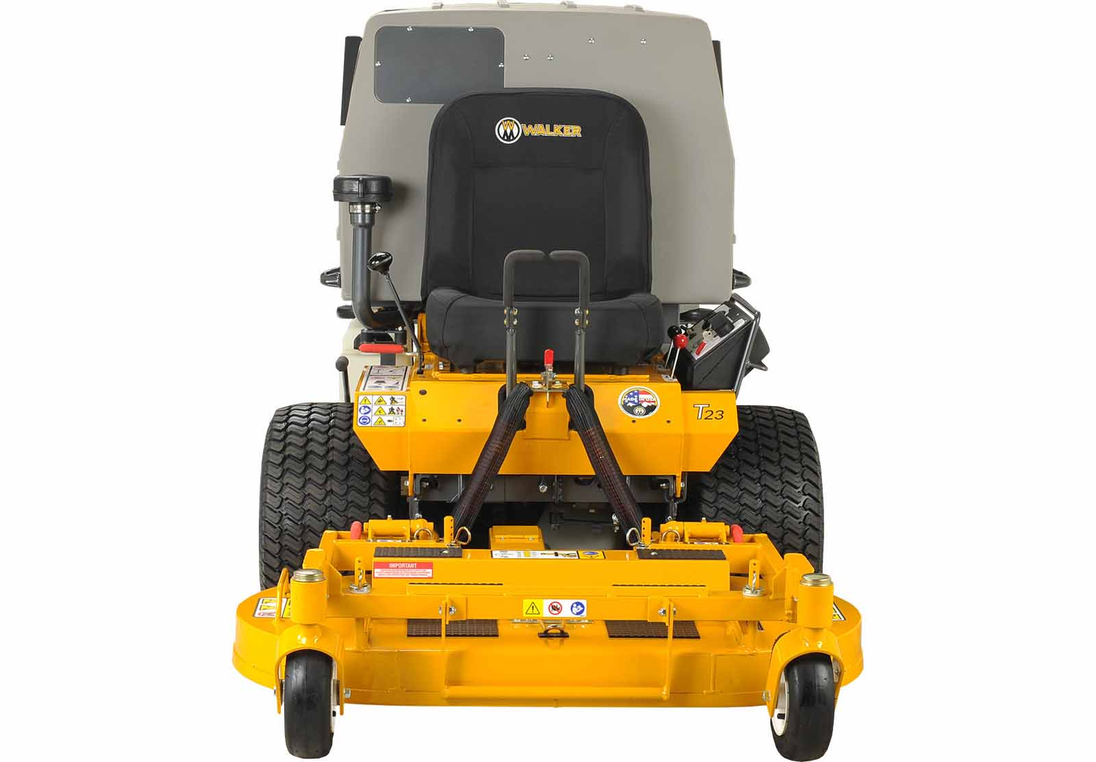 Walker Mowers MT23GHS 23HP Gas Lawn Mower with Grass Handling System - Perfect for Large Yards, Commercial Landscaping & Professional Lawn Care