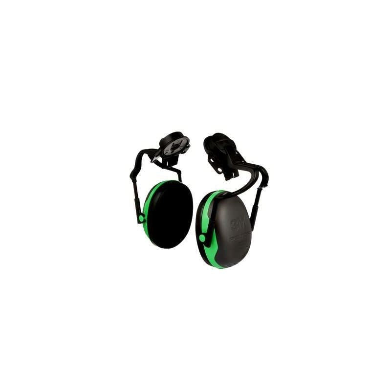 3M X1P51E Peltor Noise Cancelling Ear Muffs for Full Brim Hard Hats - Hearing Protection for Construction, Manufacturing & Industrial Work Safety Gear