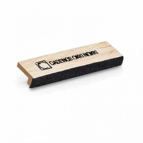 Okki Nokki Premium Wooden Record Cleaning Brush - Gentle Vinyl LP Cleaning Tool for Audiophiles & Collectors - Perfect for Home, Studio & DJ Use