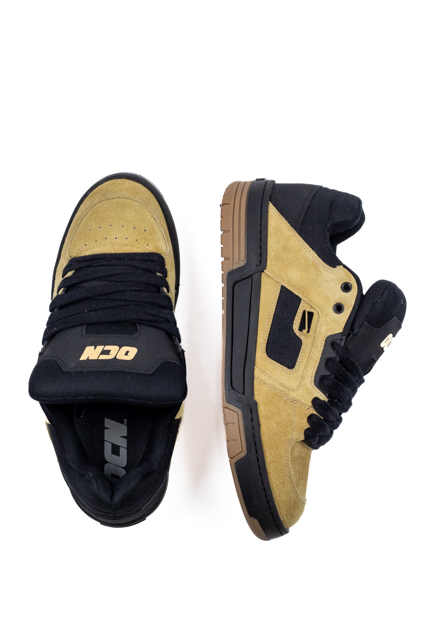 Ocn Kaos Black Caramel Sneakers - Stylish & Comfortable Men's Running Shoes for Gym, Workout & Casual Wear
