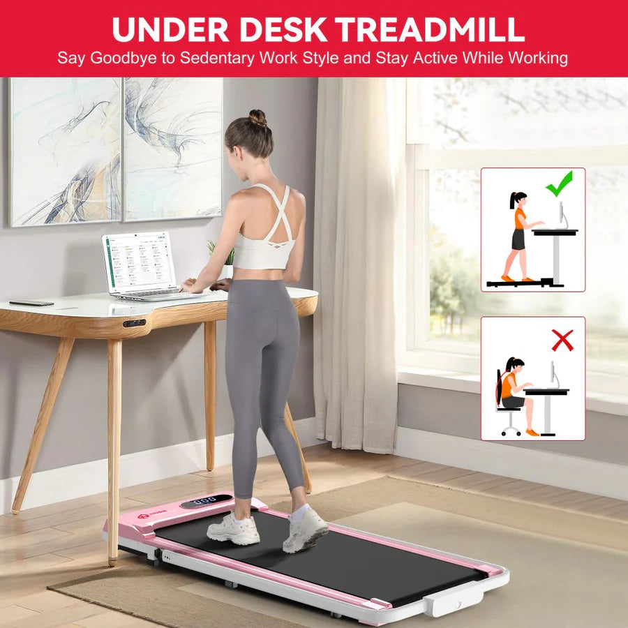 S1 Treadmill - 6KM/H Speed, Compact Home Fitness Equipment for Walking & Jogging | Perfect for Small Spaces, Home Gym & Apartment Workouts