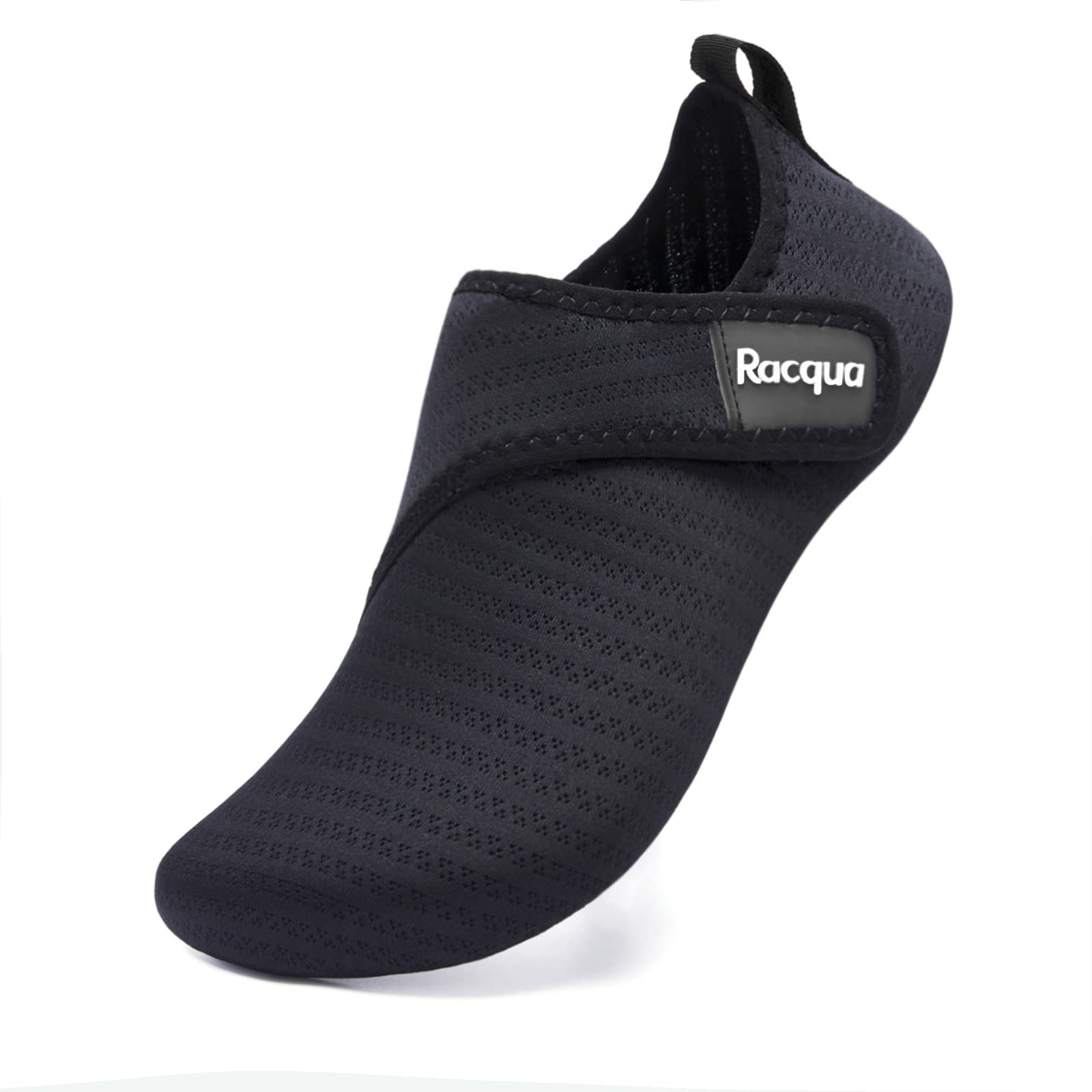Racqua Barefoot Water Shoes for Men & Women - Quick-Dry Swim Shoes for Beach, Yoga, Aqua Socks - Perfect for Swimming, Surfing, and Water Sports