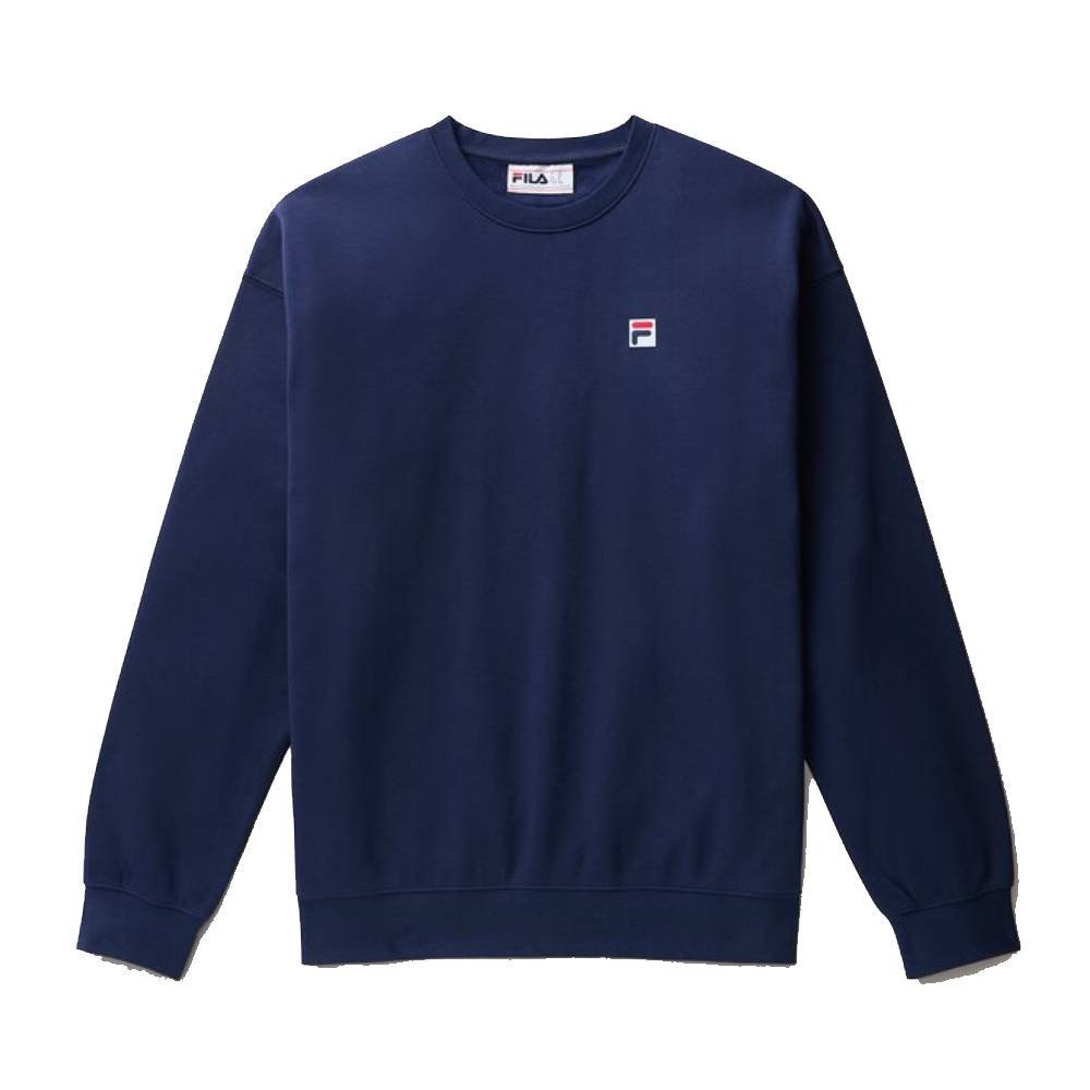 Fila Unisex Classic Relaxed Sweatpants - Comfortable Casual Fleece Joggers for Men & Women (Navy Blue) | Perfect for Lounge Wear, Gym, Running & Everyday Outfits