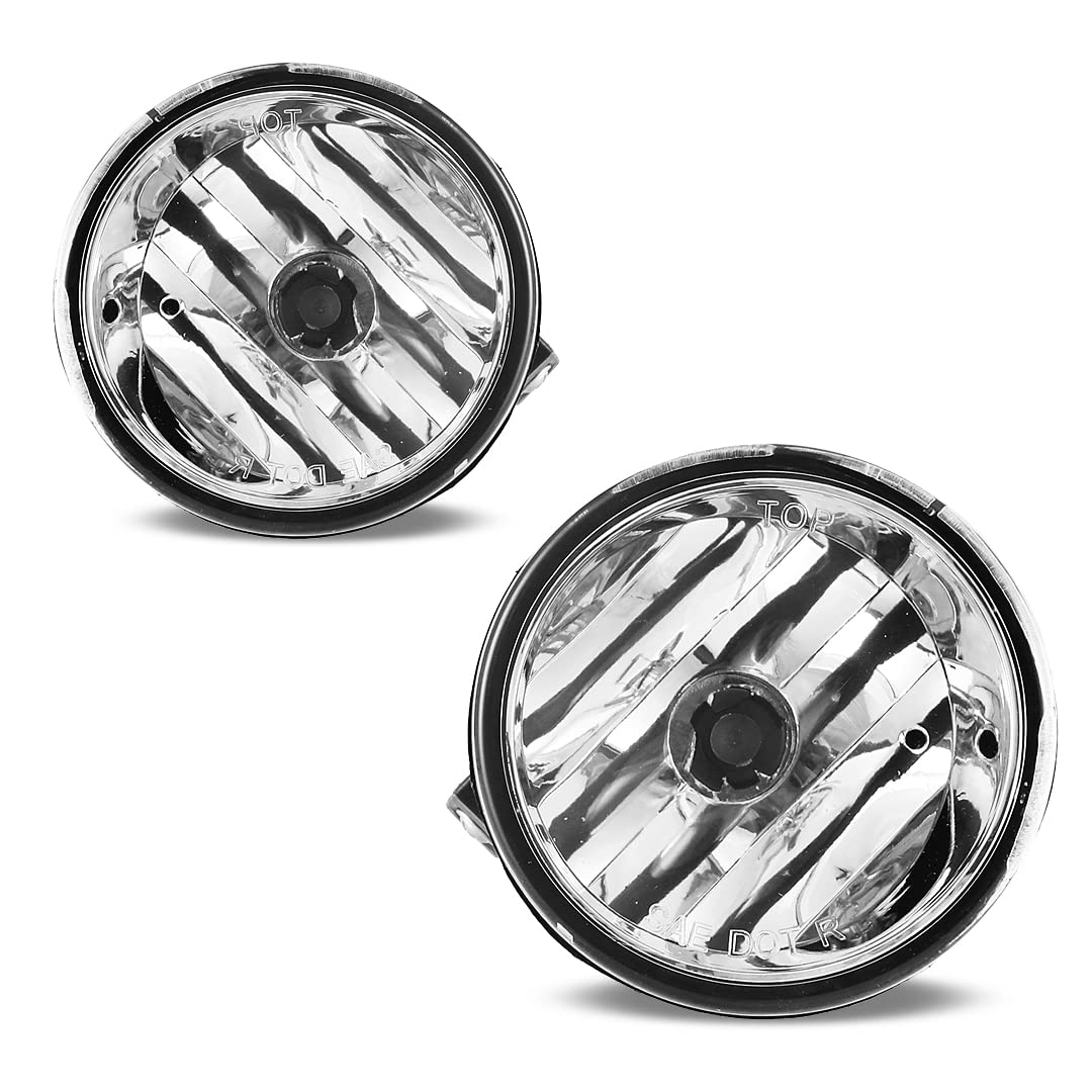 Nixon Offroad Fog Light Kit for 2004-2015 Nissan Titan & 2005-2007 Nissan Armada - 12V 37.5W 899 Bulbs, Clear Lens Driving Fog Lamp Assembly (Pair) - Perfect for Night Driving, Off-Road Adventures & Enhanced Visibility in Foggy Conditions