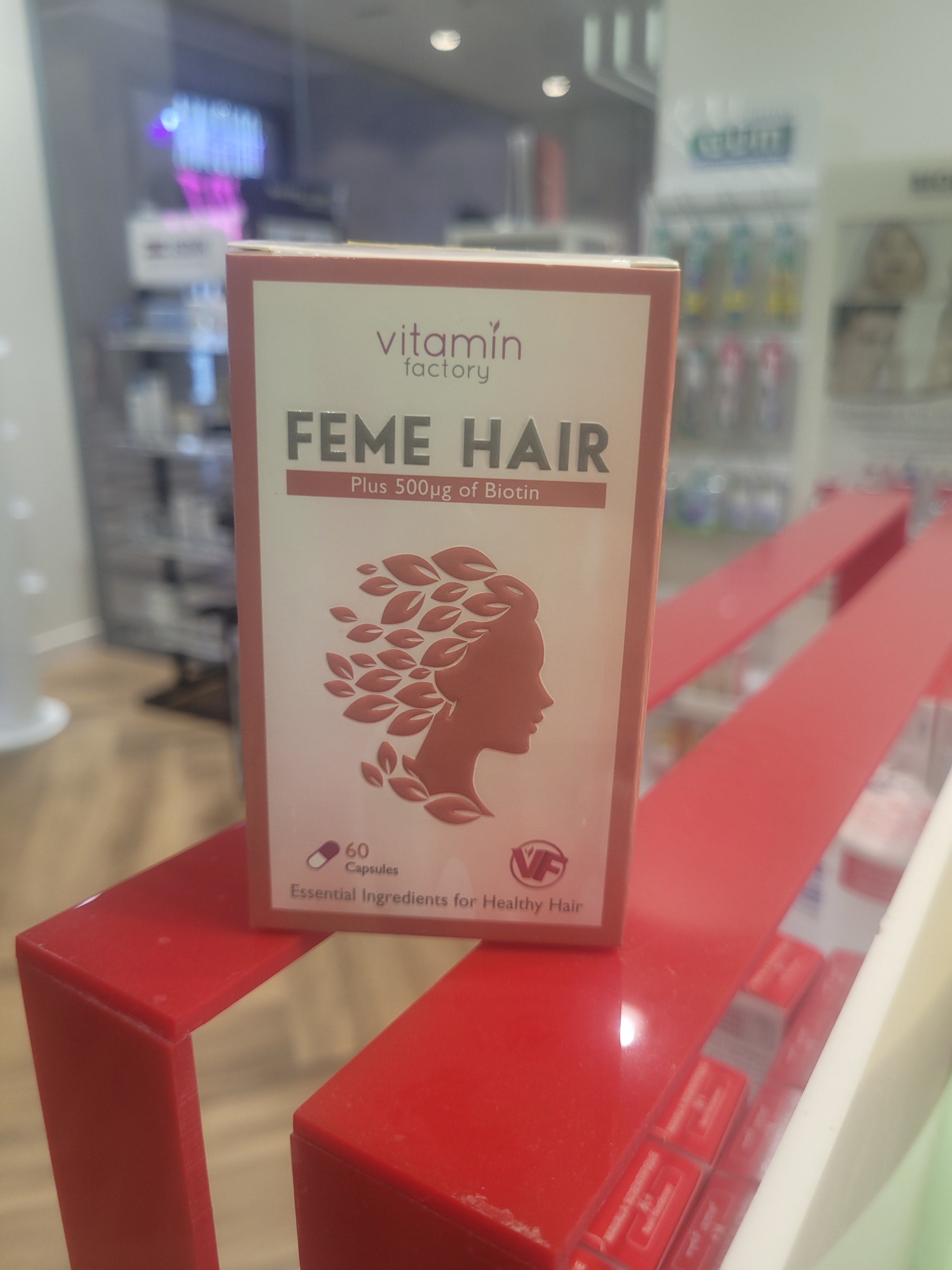 Feme Hair Growth Supplement - 60 Capsules for Thicker, Stronger Hair | Original Formula for Women | Supports Healthy Hair Growth for Daily Use
