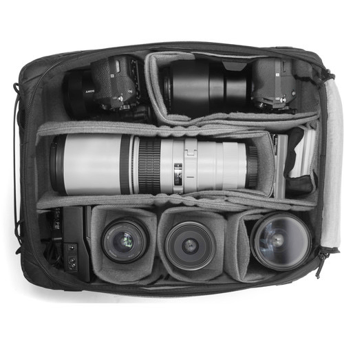 Peak Design Large Travel Camera Cube - Waterproof & Durable DSLR/SLR/Mirrorless Camera Case for Photography Gear - Perfect for Air Travel, Hiking & Outdoor Adventures