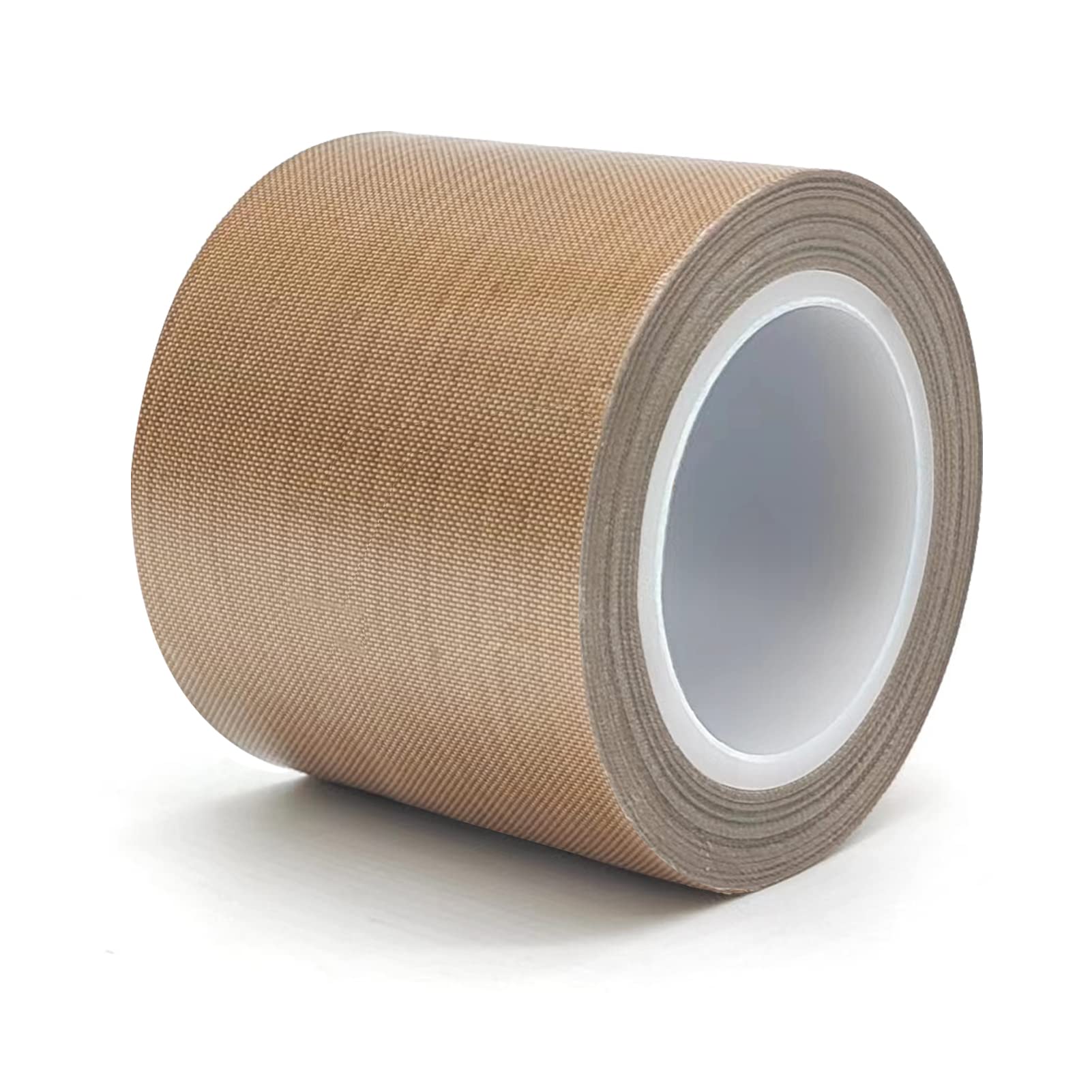 2 Inch x 30 Feet PTFE Coated Fiberglass Adhesive Tape - High Temperature Teflon Fabric Tape for Vacuum Sealer Machines & Hand Impulse Sealers | Compatible with FoodSaver, Seal-A-Meal, Weston, Cabela's | Perfect for Food Packaging, Insulation & DIY Projects