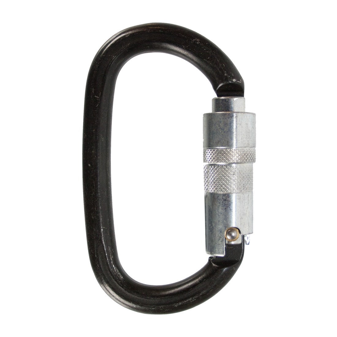Liberty Mountain ANSI Certified Steel Carabiner with Triple Locking Mechanism - Oval Shape for Climbing, Hiking & Outdoor Safety Gear