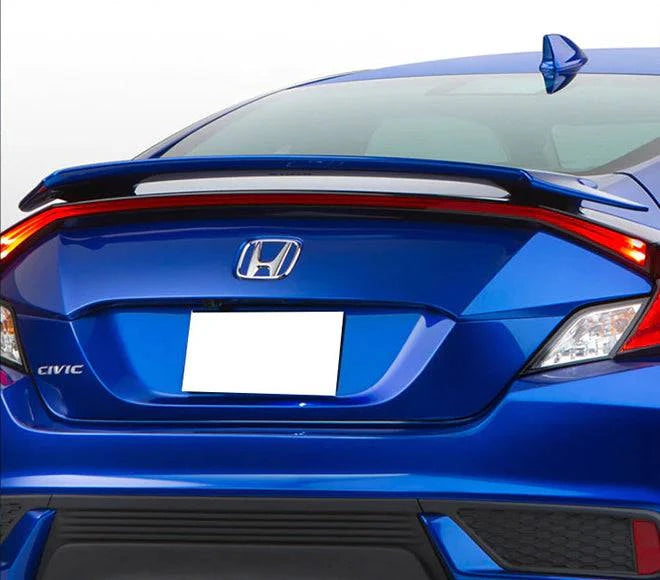 2016-2020 Honda Civic Coupe 2-Door Rear Spoiler - OEM Style Deck Lid Spoiler Wing - Perfect for Street Racing & Car Customization