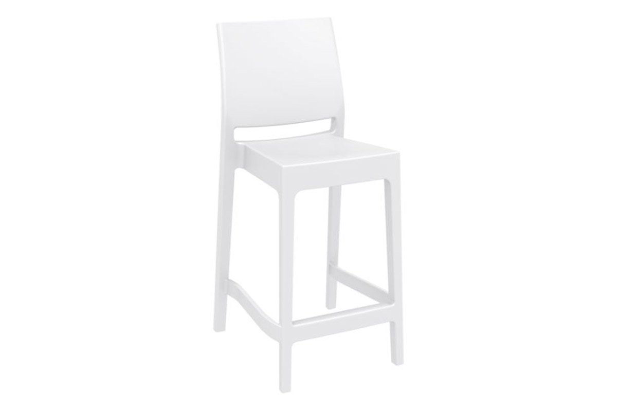 Premium Maya Bar Stool for Home & Commercial Use - 650mm Seat Height [970H x 400W] - Perfect for Kitchen Islands, Bars, Restaurants & Outdoor Entertaining