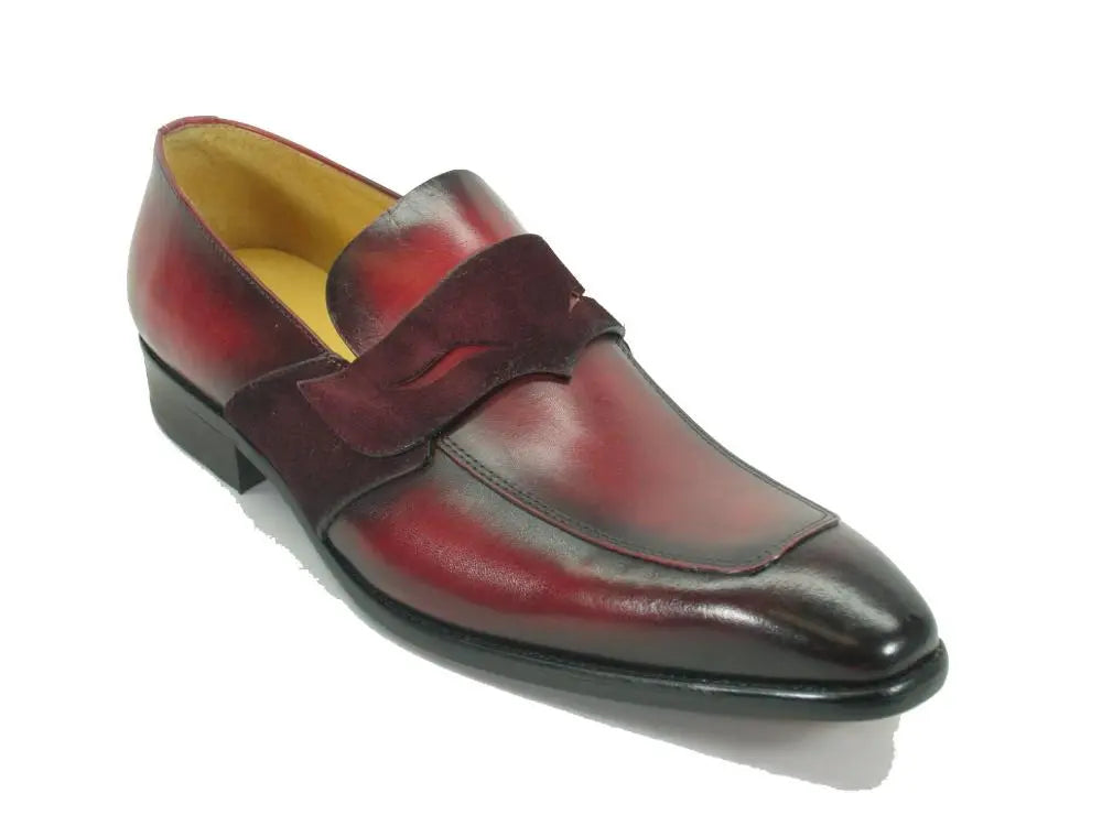 Stylish Mixed Media Modern Penny Loafers for Men & Women - Comfortable Slip-On Dress Shoes for Office, Casual & Formal Wear