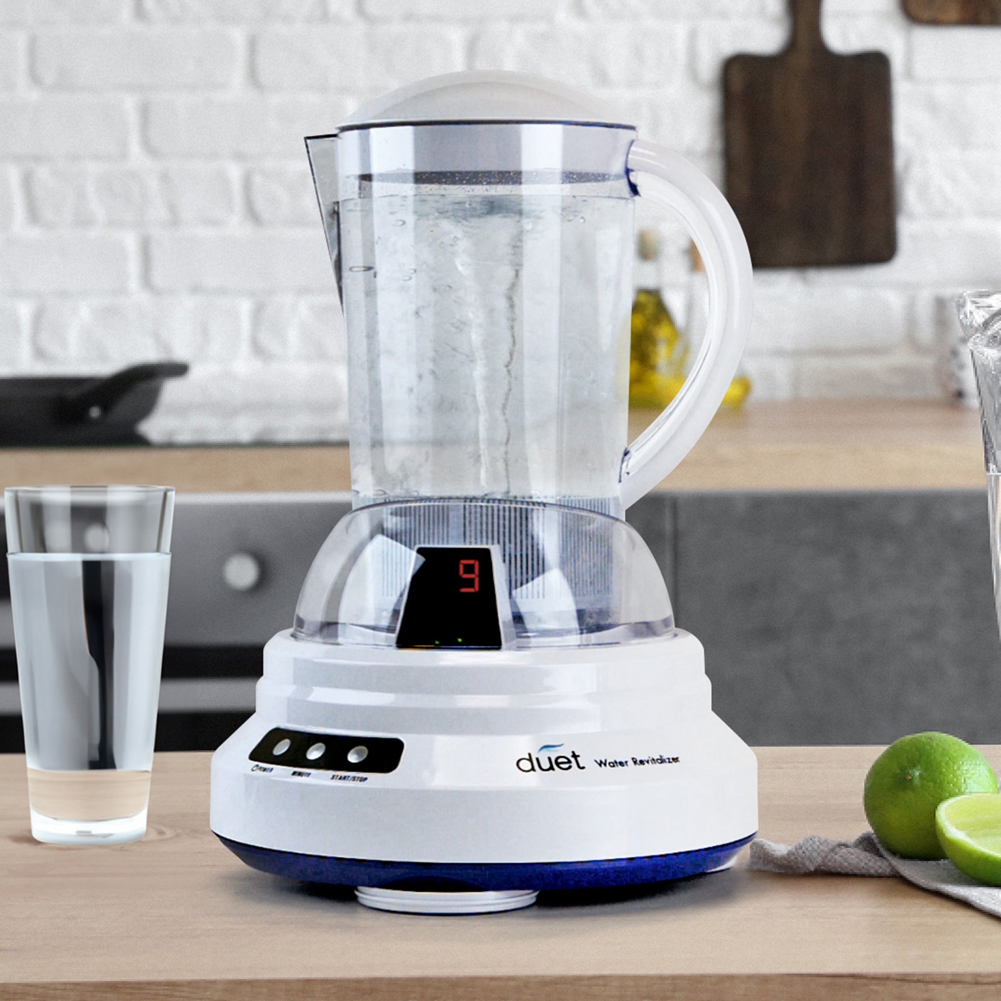 Refurbished Duet® Water Revitalizer - Alkaline Water Filter System for Home & Office | Improves Taste, Hydration & Wellness