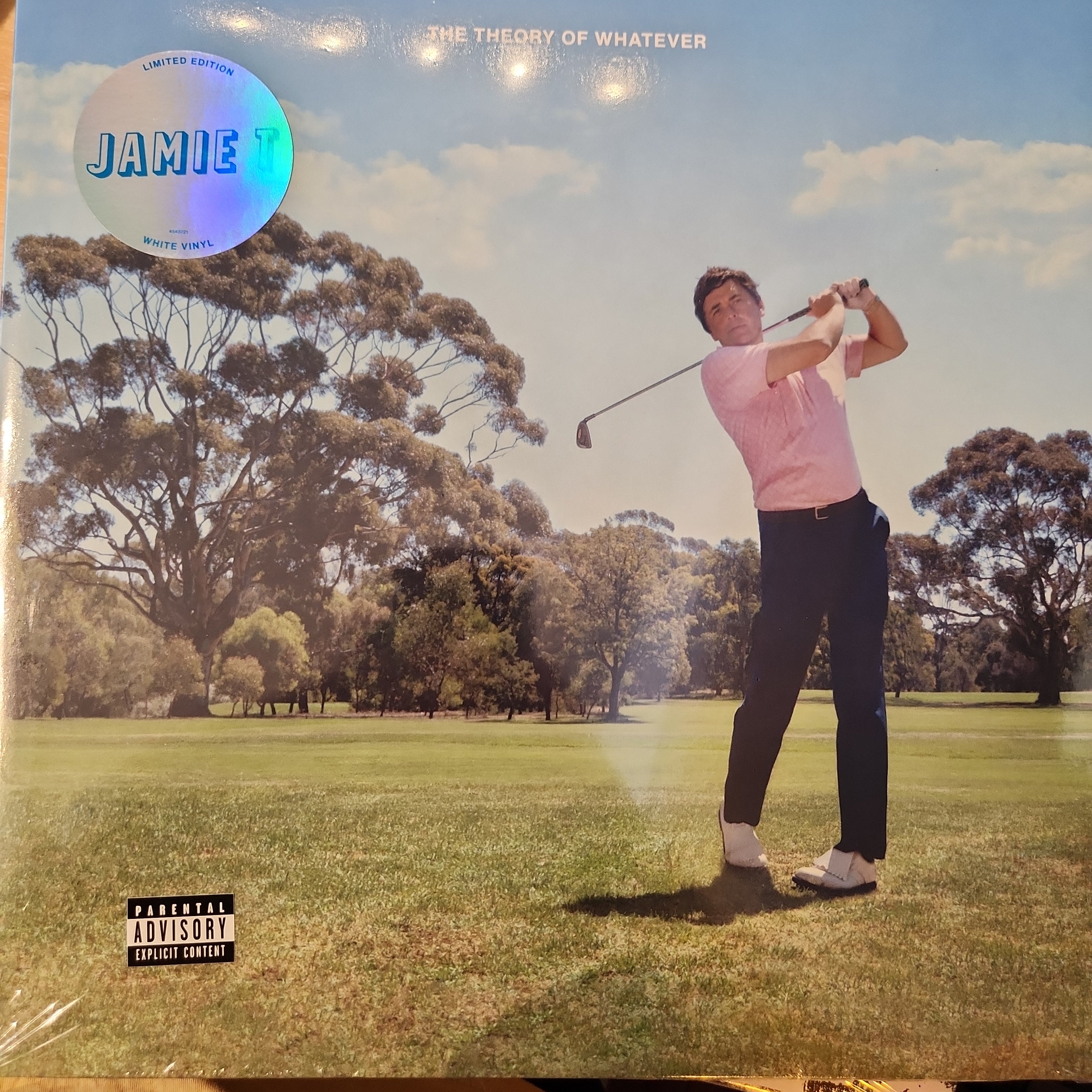Jamie T - The Theory of Whatever White Vinyl LP Record | Alternative Rock Music Album | Perfect for Vinyl Collectors & Home Listening
