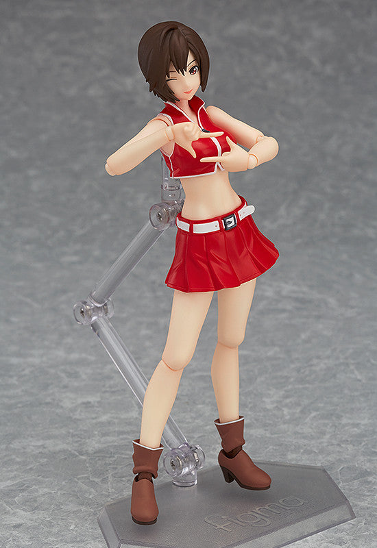 Figma #328 Meiko Vocaloid Action Figure - Collectible Anime Figure for Fans, Cosplay, and Display - Perfect for Anime Enthusiasts and Vocaloid Collectors