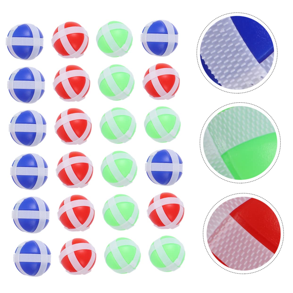 50 Pack Sticky Ball Toys for Kids - Fun Hook and Loop Throwing Balls for Indoor/Outdoor Play, Parent-Child Bonding, Classroom Activities & Sensory Development