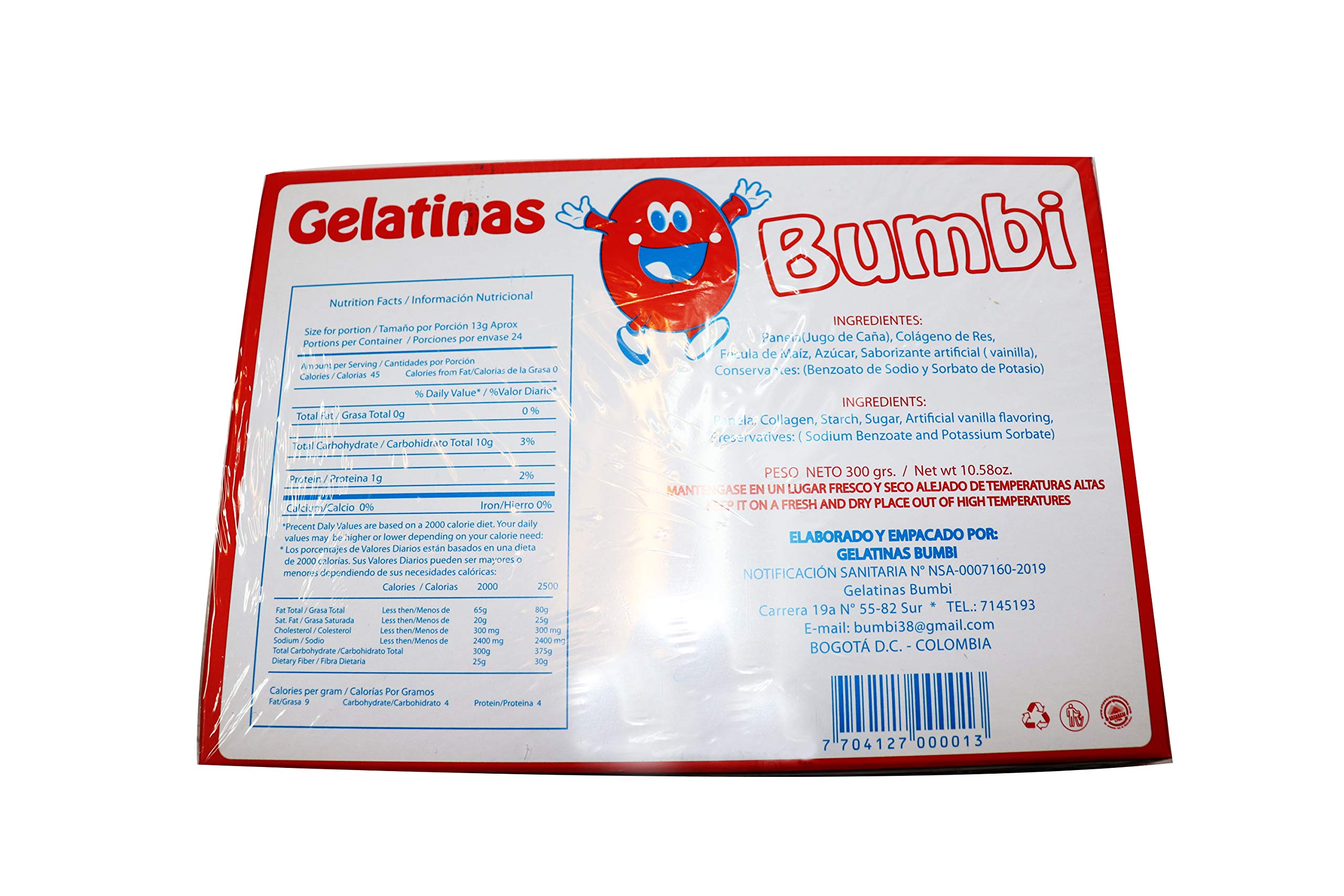 Bumbi Gelatin Snacks - Pack of 16 Individually Wrapped Fruit Flavored Gelatin Cups | Perfect for Kids Lunchboxes, School Snacks & Party Treats