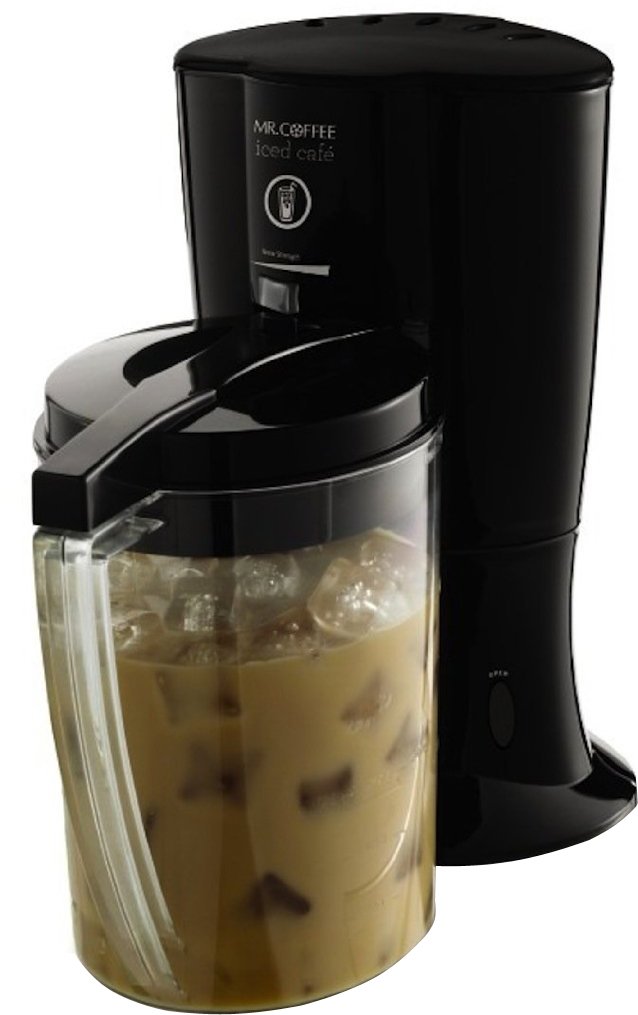 Mr. Coffee BVMC-LV1 Iced Coffee Maker for Home & Office - Fast Brewing, Black - Perfect for Summer Drinks, Iced Lattes & Cold Brew