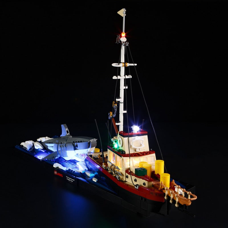 1497 Pcs Jaws Building Blocks - Creative Construction Toy for Kids & Adults - Perfect for STEM Learning, DIY Projects, and Home Decor