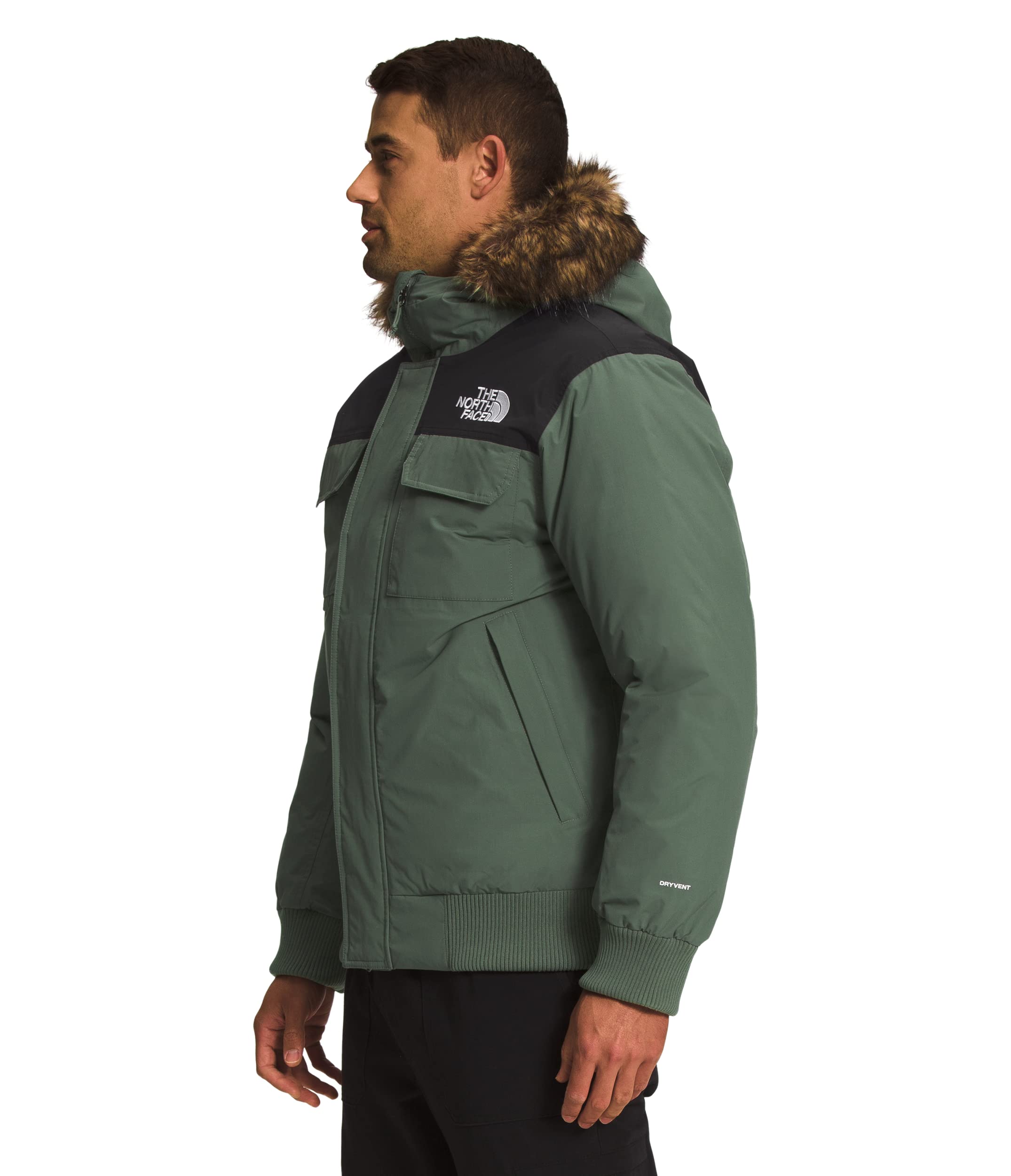 THE NORTH FACE Men's McMurdo Bomber Jacket - Waterproof Winter Coat with Insulation for Hiking, Camping & Outdoor Adventures