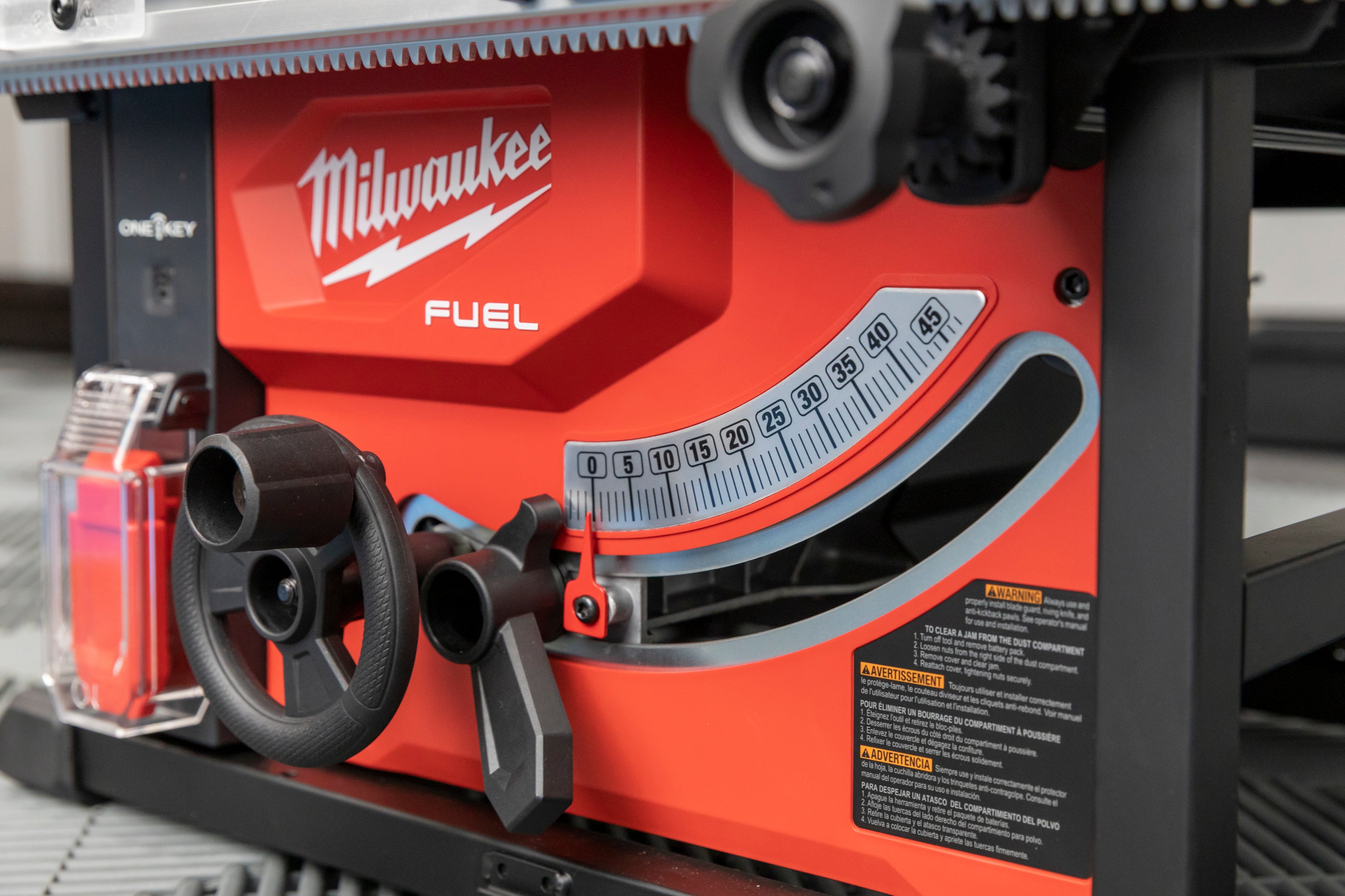 Milwaukee M18 FUEL 8 1/4 Inch Cordless Table Saw with One Key Technology - Perfect for Woodworking, DIY Projects, and Professional Job Sites