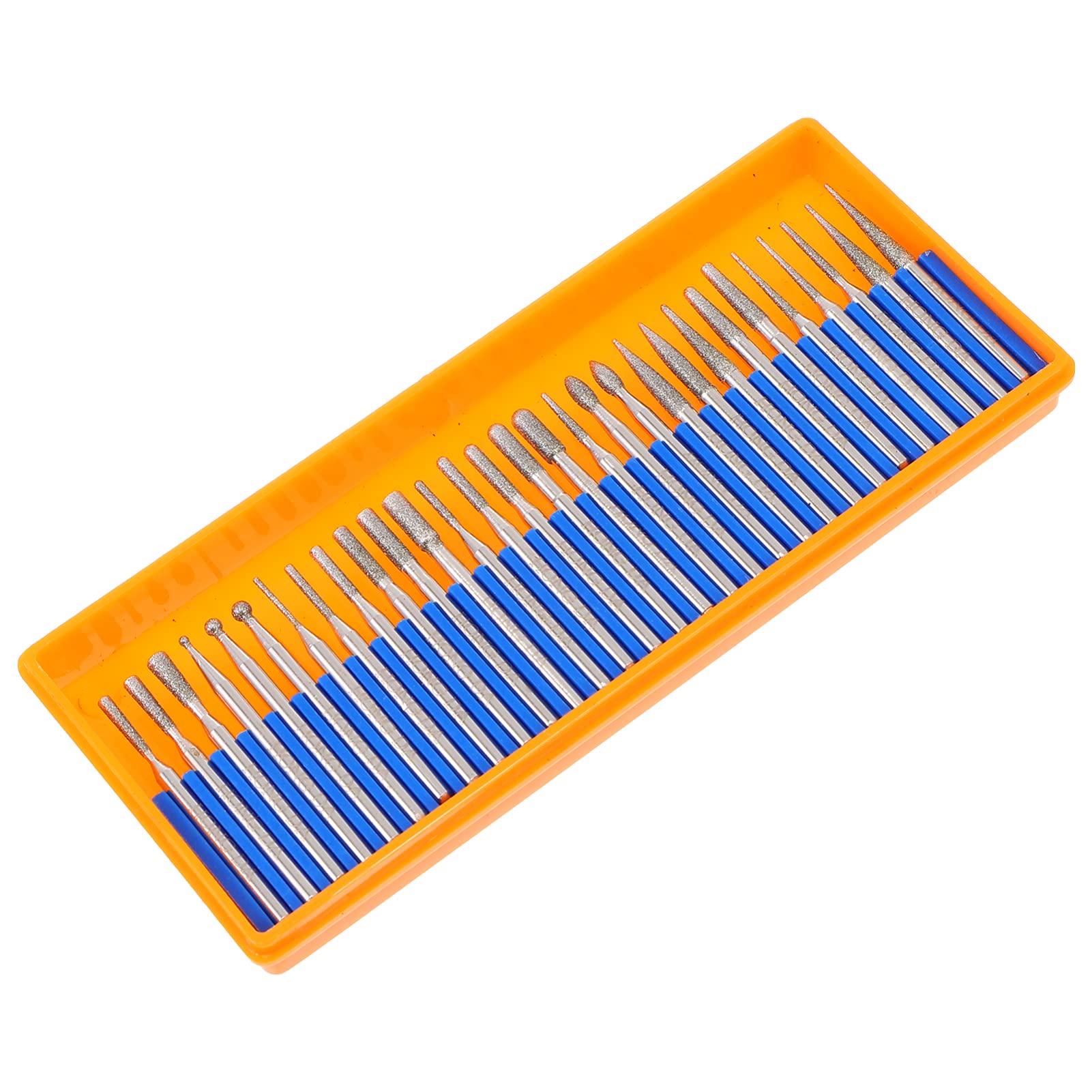 Beaupretty 30PCS Professional Nail Drill Bits Set - Sanding, Grinding & Polishing Heads for Manicure & Pedicure - Nail Art Accessories Kit for Acrylic, Gel & Natural Nails - Perfect for Home & Salon Use