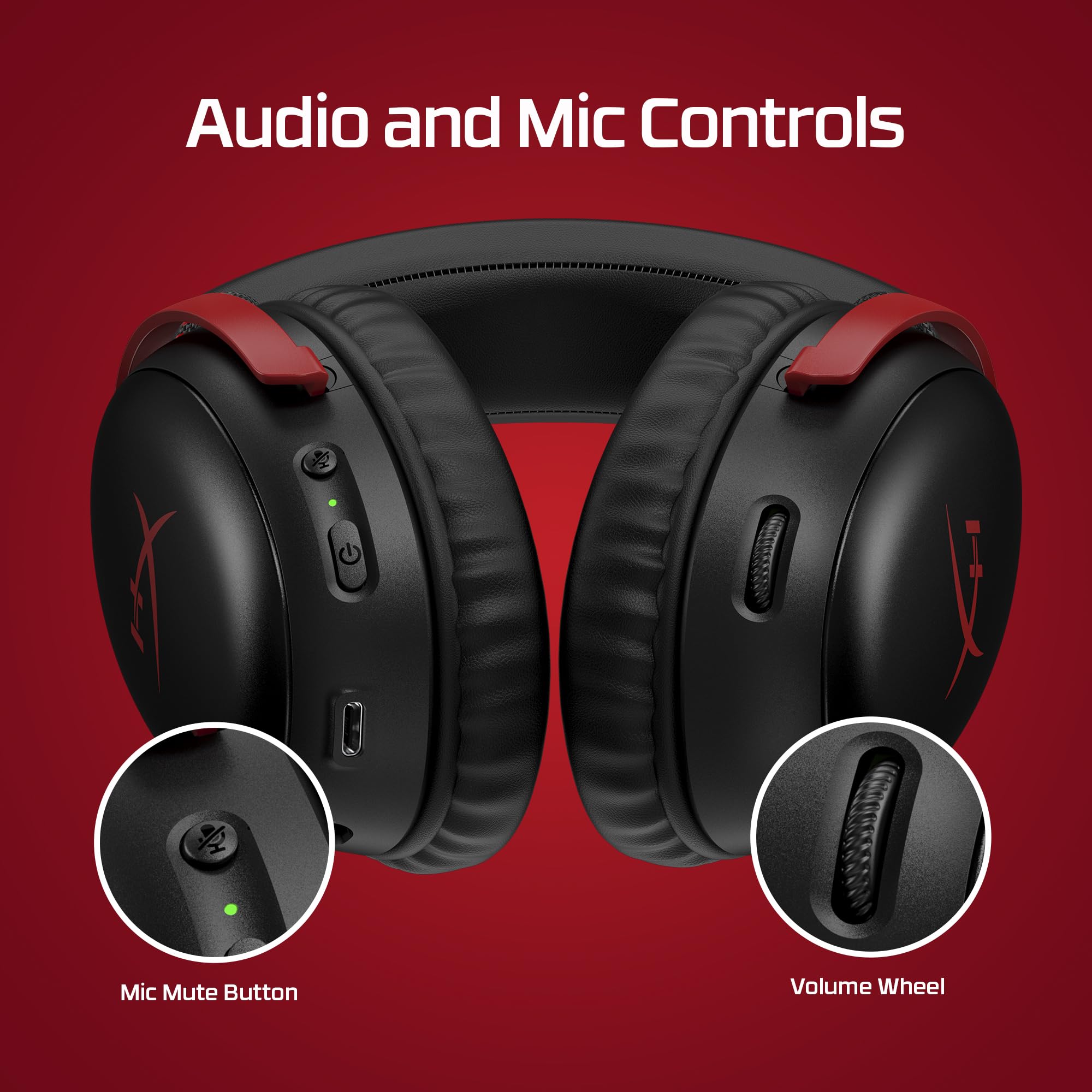 HyperX Cloud III Wireless Gaming Headset for PC, PS5, PS4 – 120-Hour Battery Life, 2.4GHz Wireless, DTS Spatial Audio, 53mm Drivers | Comfortable Memory Foam, Durable Aluminum Frame, Noise-Canceling Mic | Perfect for Competitive Gaming, Streaming & Long Sessions (Black)