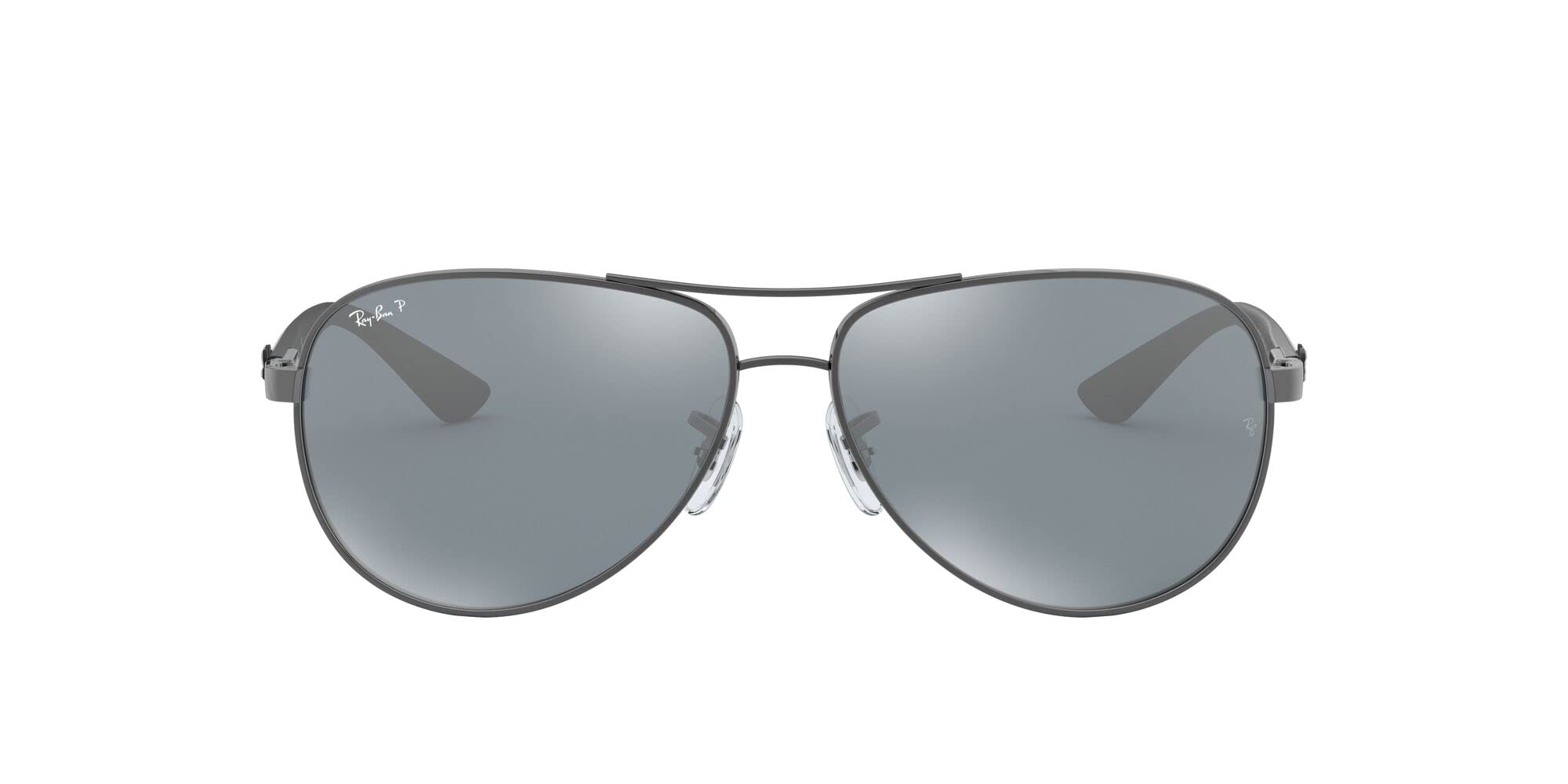 Ray-Ban Men's Rb8313 Carbon Fiber Aviator Sunglasses - Polarized UV Protection, Lightweight & Durable - Perfect for Driving, Travel & Outdoor Activities