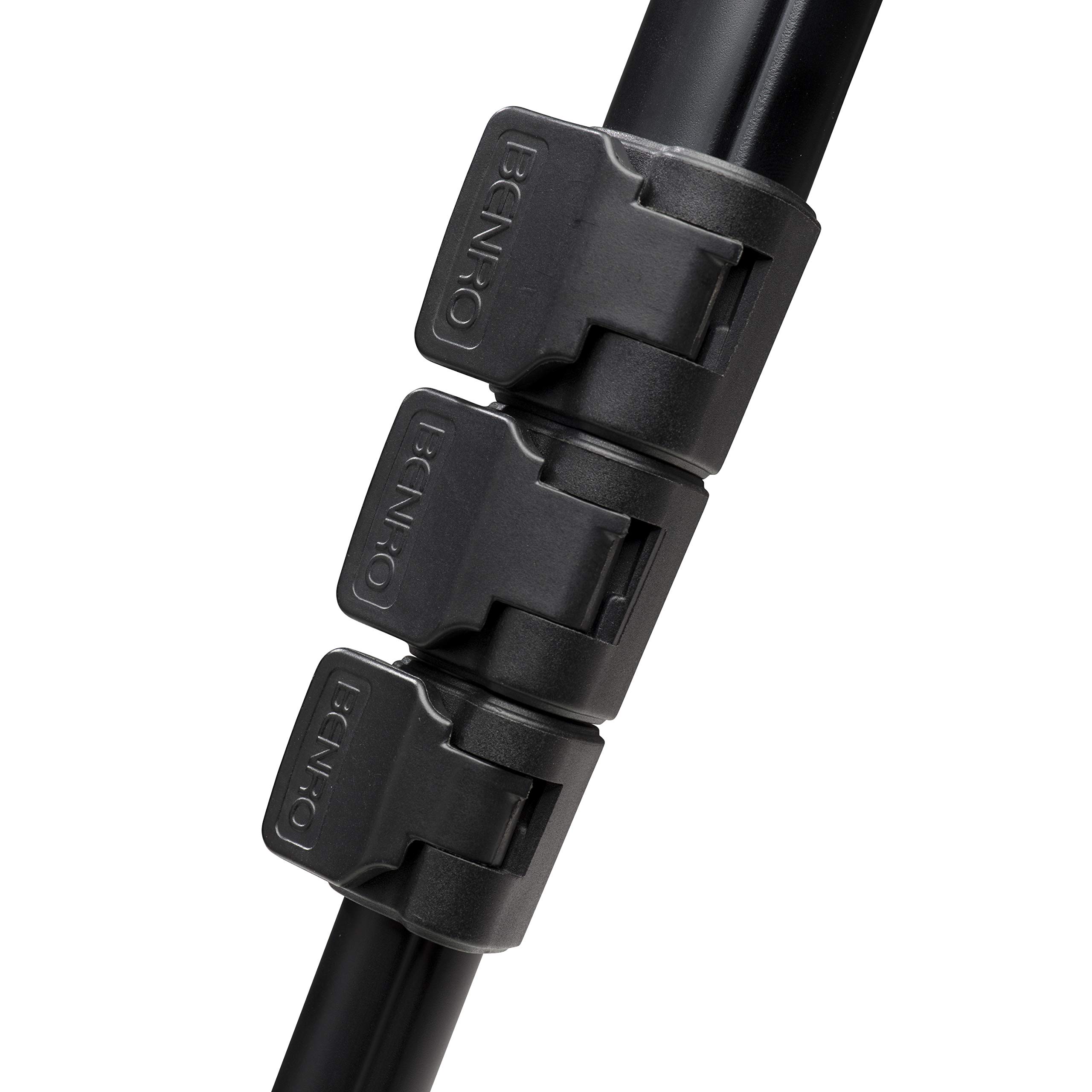 Benro Aero2 Travel Angel Lightweight Carbon Fiber Video Tripod with S2Pro Fluid Head - Perfect for Vlogging, Travel Photography & Outdoor Filming
