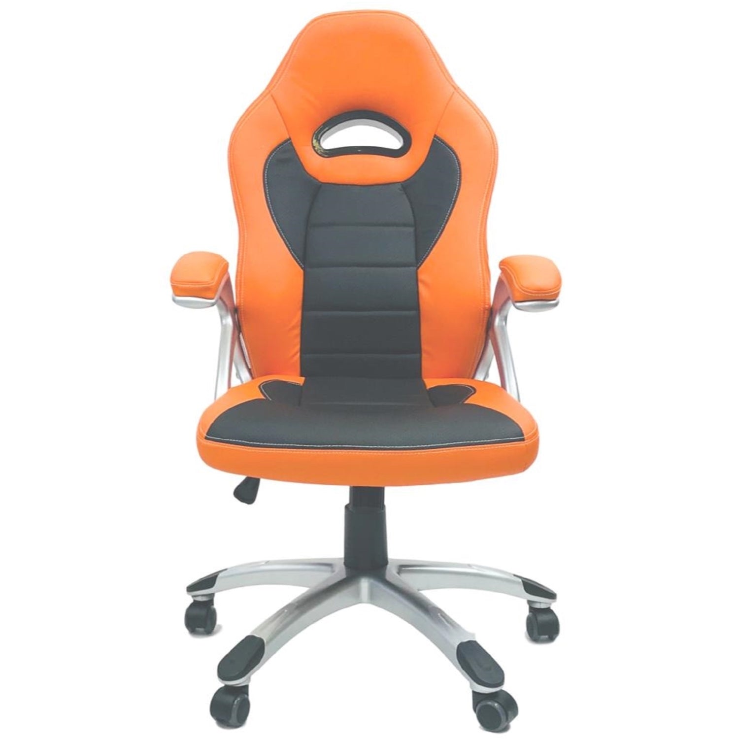 HAWK SERIES 2741 Gaming Chair - Ergonomic Orange & Black Racing Style PC Gaming Chair for Adults - Perfect for Esports, Streaming & Office Work