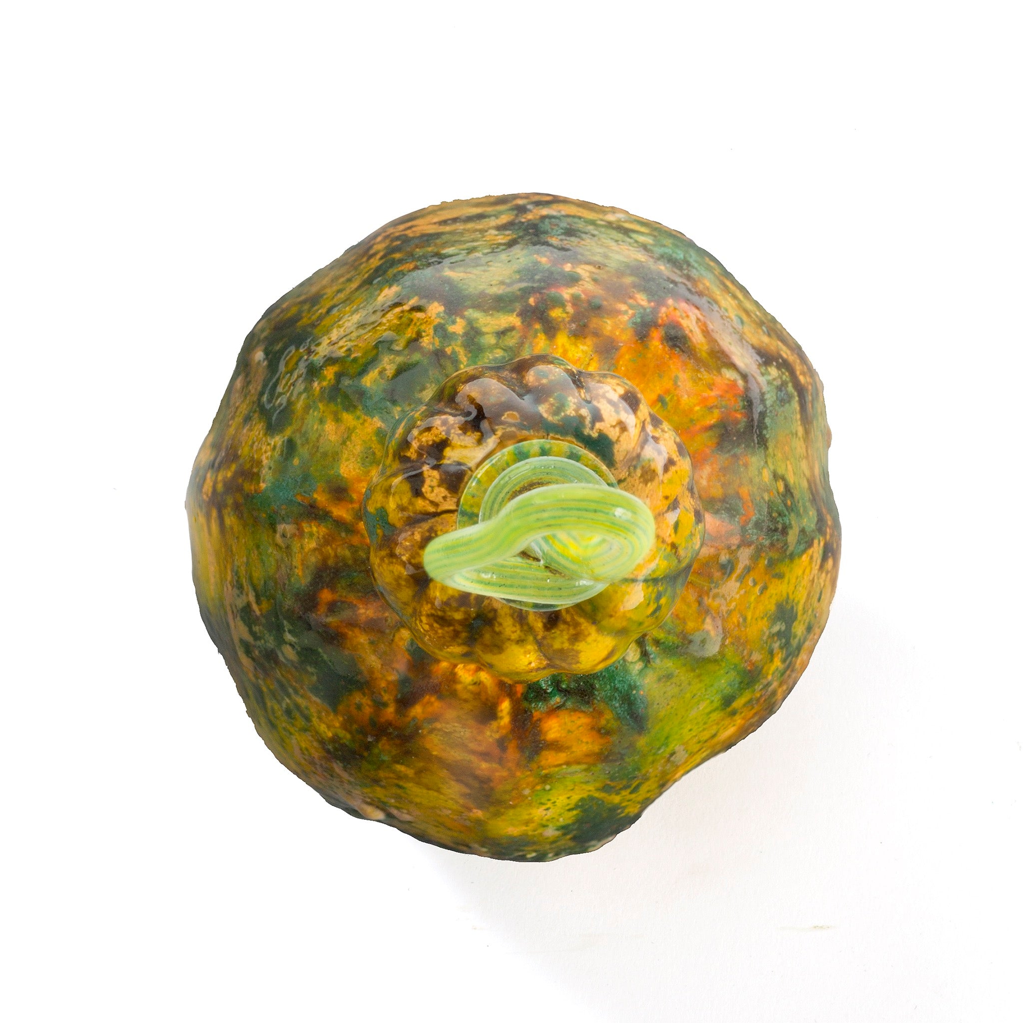 Daum Nancy 'Coloquinte' Glass Vase - Handcrafted Art Nouveau Floral Decor for Home, Dining Table & Luxury Gift