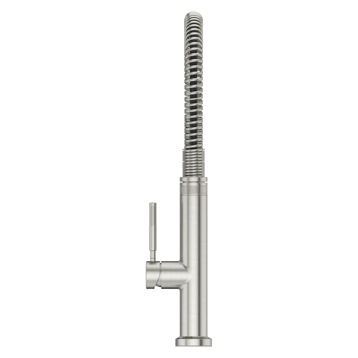 Pfister GT529BRUB Matte Black Kitchen Faucet with Pull-Down Sprayer - Modern Single Handle Design for Easy Installation - Perfect for Home Kitchen, Restaurant, and Commercial Use