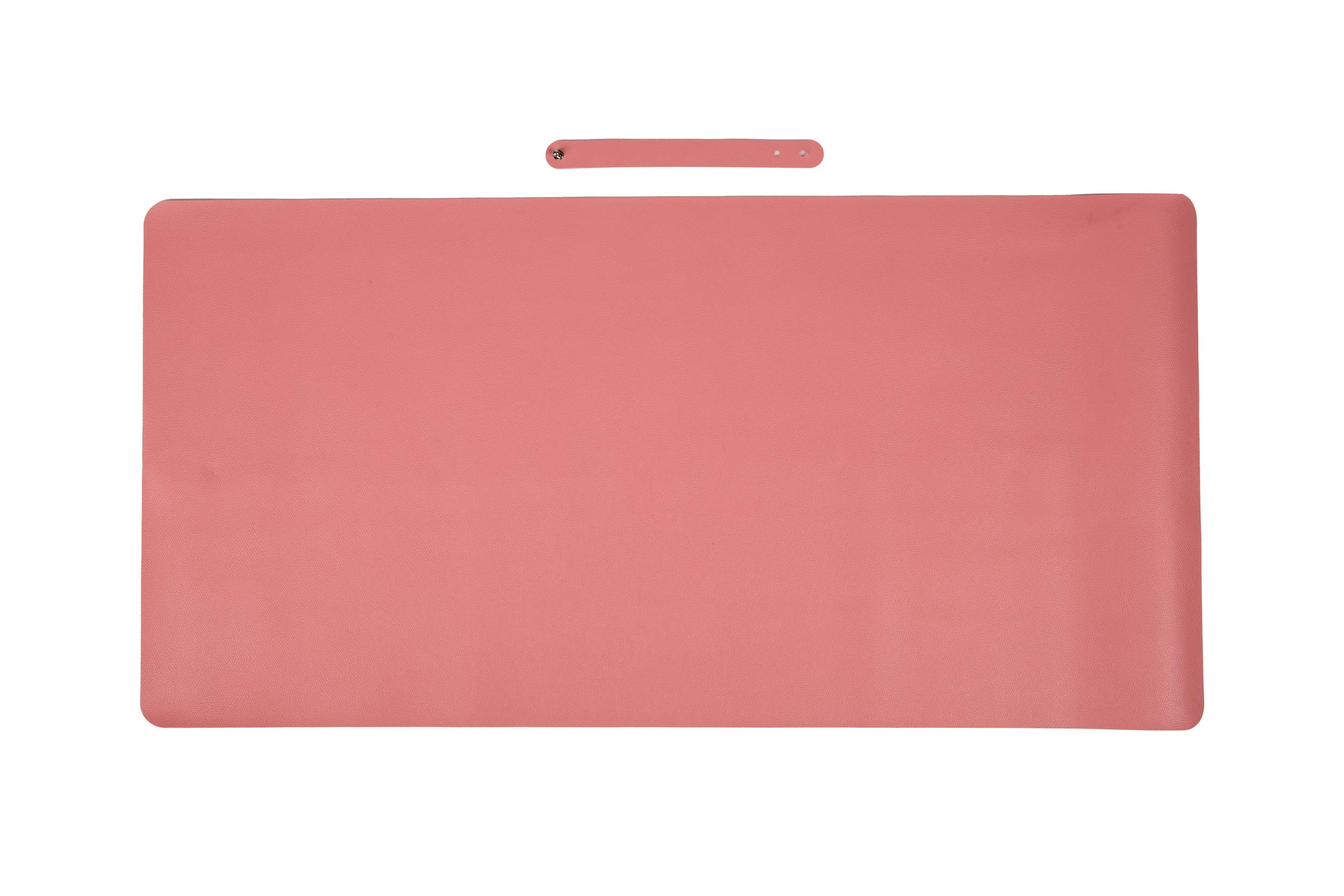 Mind Reader Non-Slip Office Mouse Pad - Medium Size Red Desk Protector for Computer, Gaming & Work | Ergonomic Mouse Mat for Home & Office Use