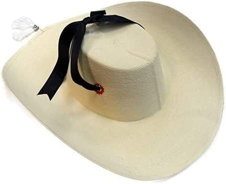 Authentic Mexican Sombrero Calentano - 100% Palm Straw Cowboy Hat for Men & Women - Perfect for Fiesta, Rodeo, and Outdoor Adventures
