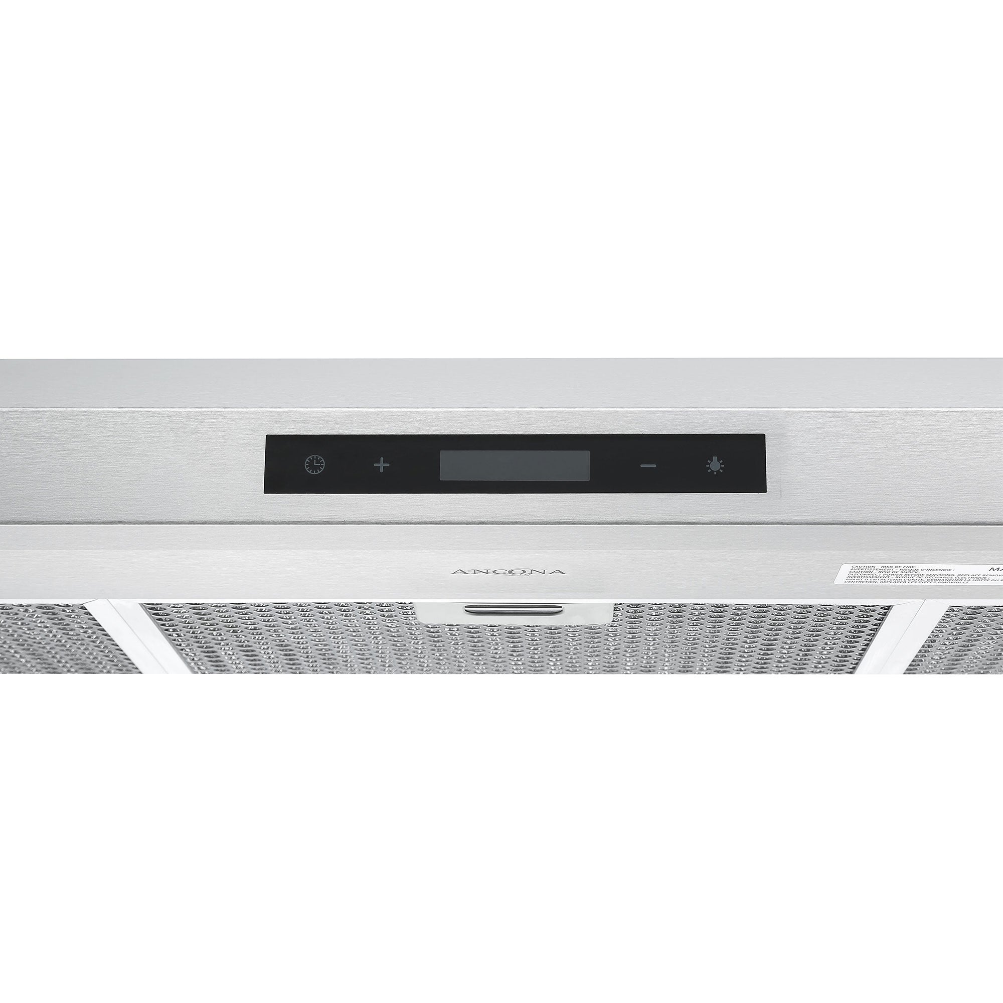 Slim SE2M 36 Inch Under Cabinet Range Hood - Stainless Steel Kitchen Vent Hood with LED Lights - Perfect for Small Kitchens and Apartments