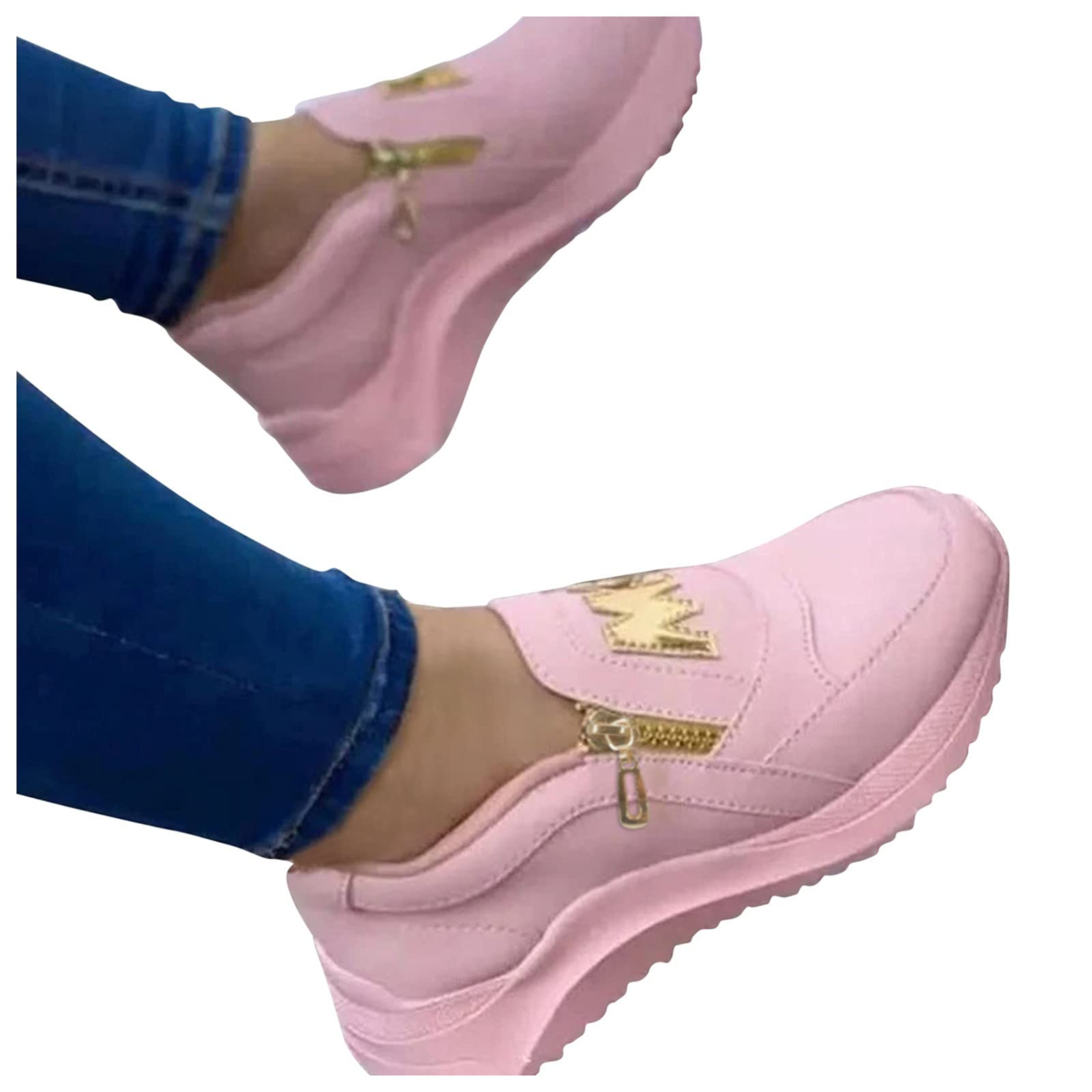 Women's Black Hiking & Gym Shoes - Elegant Comfortable Flat Fitness Trainers for Trekking, Walking & Leisure | Perfect for Outdoor Adventures, Workouts & Daily Wear