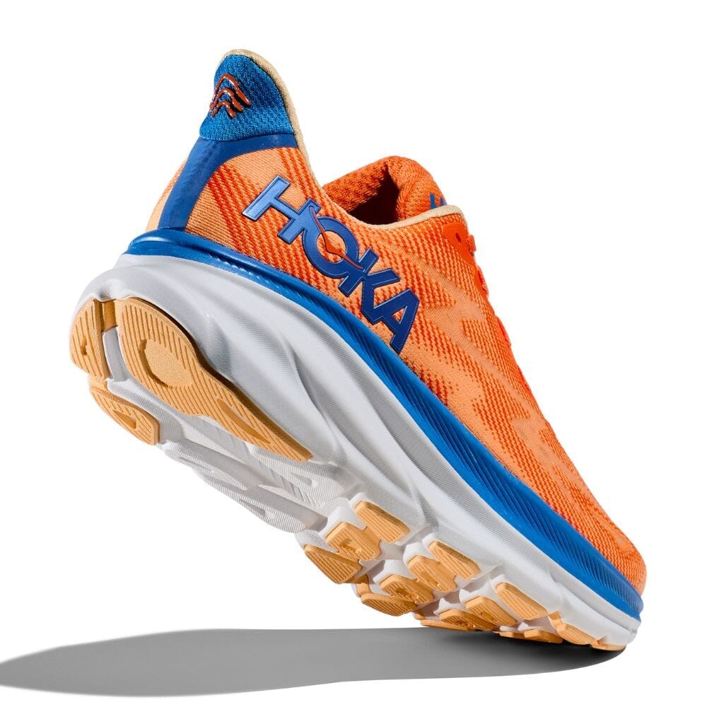 Hoka Men's Clifton 9 Wide Running Shoes - Lightweight Cushioned Sneakers for Road & Trail | Perfect for Jogging, Gym Workouts & Daily Walking