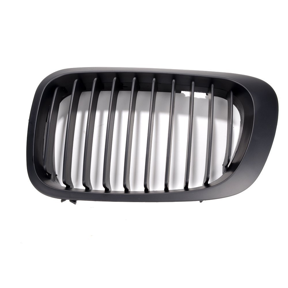 Matte Black Kidney Grille for BMW E46 325Ci 330Ci (1999-2002) - 2-Door Coupe Replacement - Enhances Front Styling & Custom Look