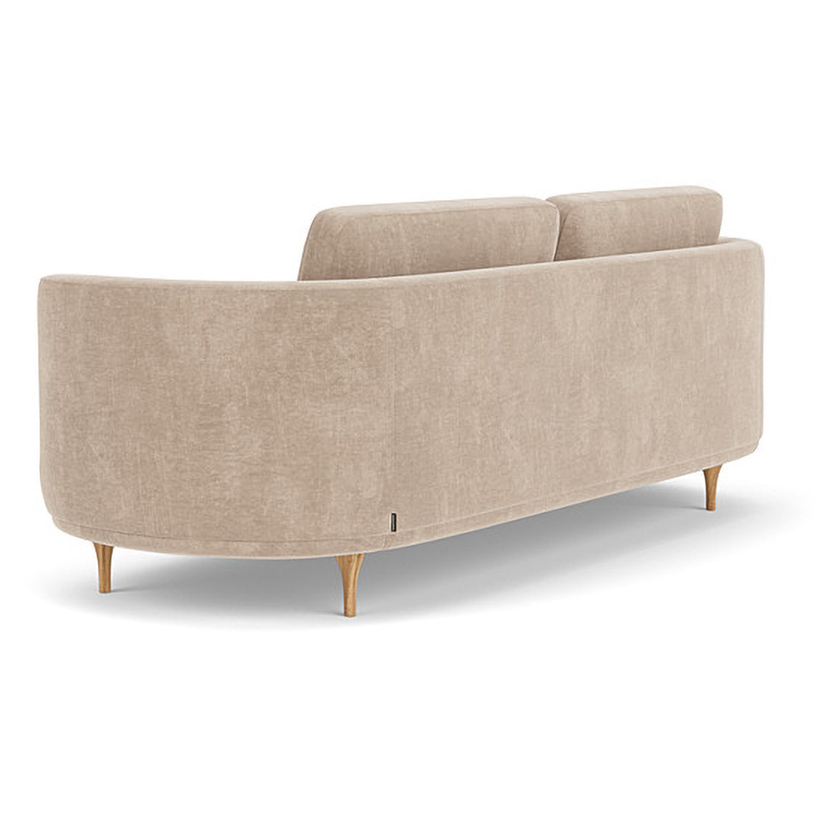 Elinor Fabric 3-Seater Sofa - Modern Comfortable Living Room Couch for Small Spaces, Apartments & Cozy Homes | Perfect for Lounging, Entertaining & Relaxing