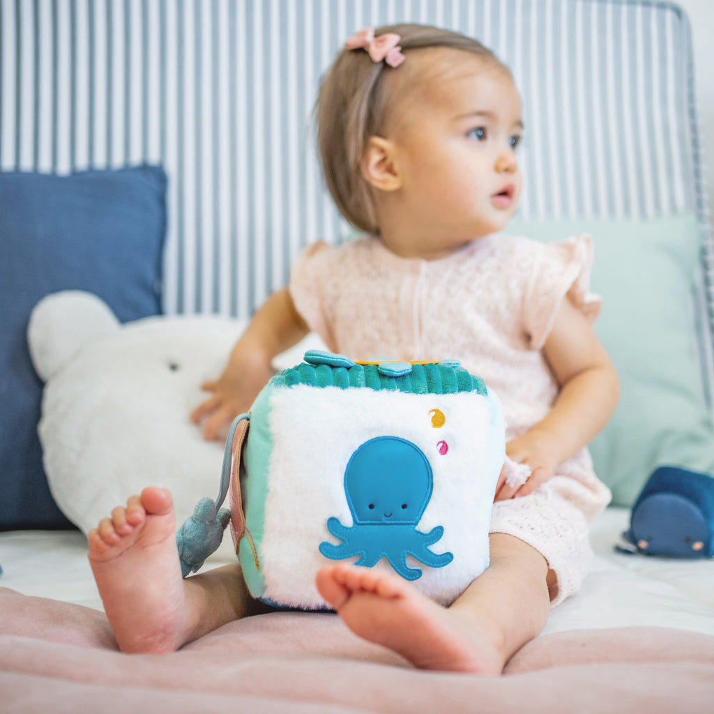 Little Big Friends Ocean Duo Gift Set - Adorable Plush Sea Animal Toys for Kids | Perfect for Birthday Gifts, Nursery Decor & Cuddling Companions