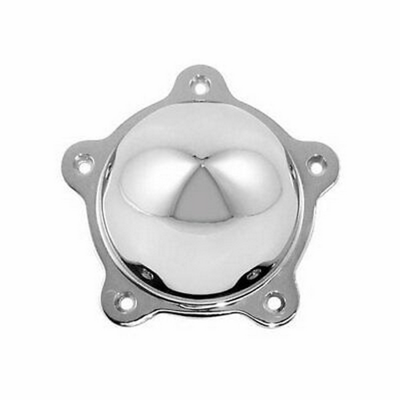 American Racing Torq Thrust Chrome Bullet Center Cap - High-Performance Wheel Accessory for Muscle Cars & Hot Rods